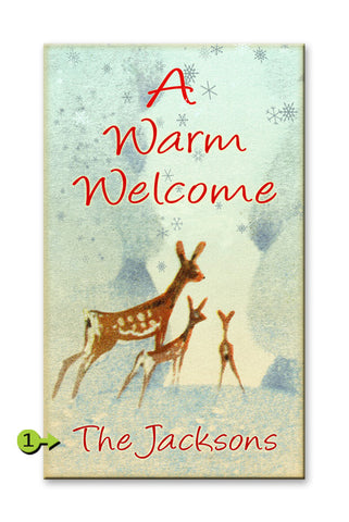 Warm Welcome Metal 23x39