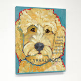 Labradoodle 1  Canvas by Ursula Dodge 11 X 14