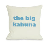 The Big Kahuna Throw Pillow by