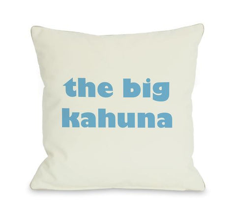 The Big Kahuna Throw Pillow by