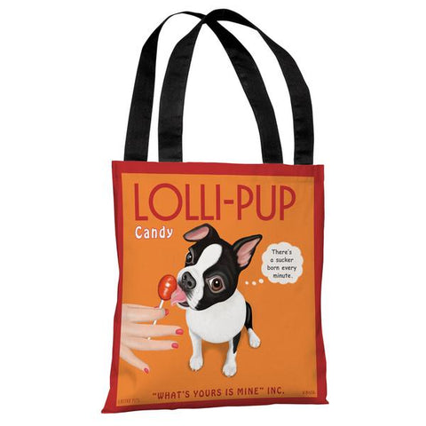 Lolli-Pup Boston Tote Bag by Retro Pets