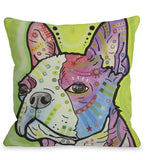 Pride throw pillow by Dean Russo