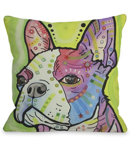 Pride throw pillow by Dean Russo