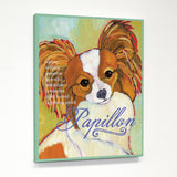 Papillon 1 Canvas by Ursula Dodge 11 X 14