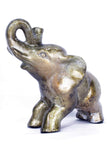 ArtFuzz 8 inch Decorative Ceramic Elephant - Gold