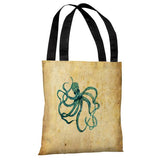 Octopus Tote Bag by