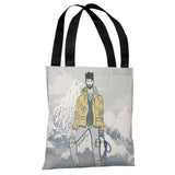 Summit - Gray Multi Tote Bag by Michael Sanderson