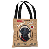 Loyal - Tan Multi Tote Bag by Retro Pets