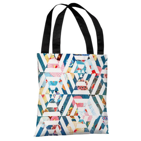 Intragarden - White Multi Tote Bag by