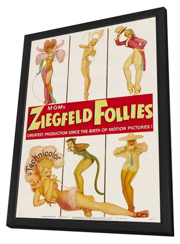 Ziegfeld Follies 27 x 40 Movie Poster - Style C - in Deluxe Wood Frame