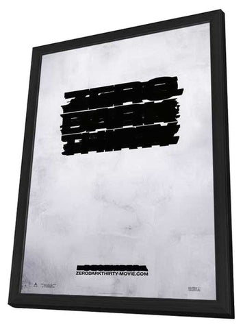 Zero Dark Thirty 27 x 40 Movie Poster - Style A - in Deluxe Wood Frame