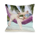 Gone Troppo Throw Pillow by Rachael Hale