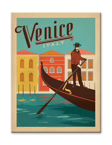 Venice, Italy Wood 28x38