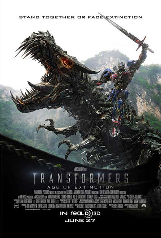 Tranformers: Age of Extinction 11 x 17 Movie Poster - Style F