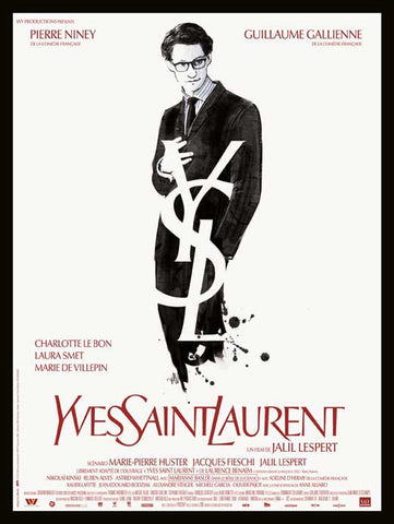 Yves Saint Laurent 27 x 40 Movie Poster - French Style A