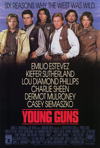 Young Guns 27 x 40 Movie Poster - Style A