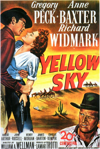 Yellow Sky 11 x 17 Movie Poster - Style A