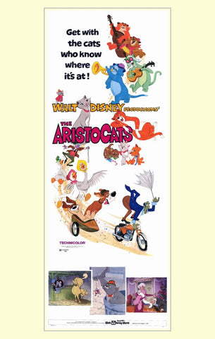 The Aristocats 11 x 17 Movie Poster - Style B