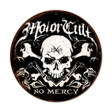 No Mercy Metal Sign Wall Decor 14 x 14