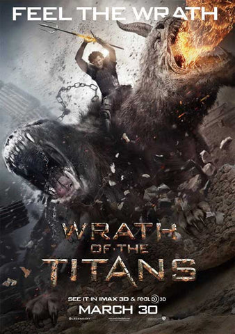 Wrath of the Titans 11 x 17 Movie Poster - Style E