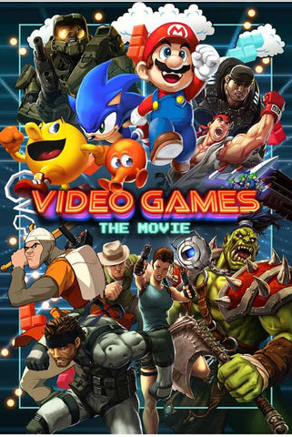 Video Games: The Movie 11 x 17 Movie Poster - Style A