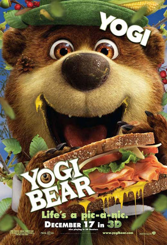 Yogi Bear 11 x 17 Movie Poster - Style D