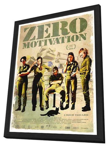 Zero Motivation 11 x 17 Movie Poster - Canadian Style A - in Deluxe Wood Frame