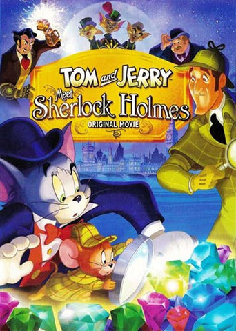 Tom and Jerry Meet Sherlock Holmes Movie Poster Print