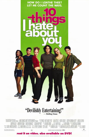 Ten Things I Hate About You 11 x 17 Movie Poster - Style B