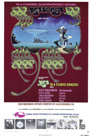 Yessongs 27 x 40 Movie Poster - Style A