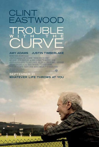 Trouble with the Curve Movie Poster Print