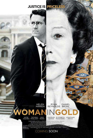 The Woman in Gold 27 x 40 Movie Poster - Style A