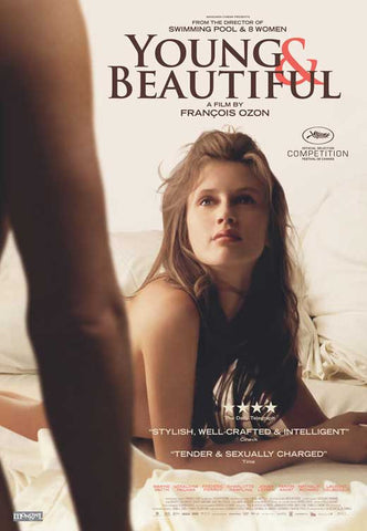 Young and Beautiful 27 x 40 Movie Poster - Canadian Style A - in Deluxe Wood Frame