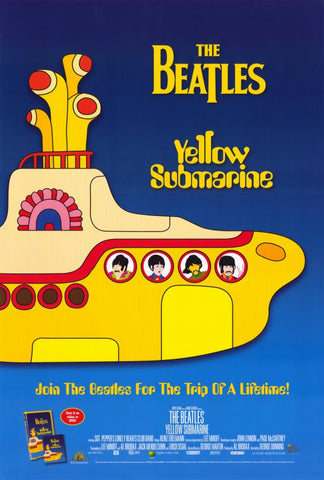 Yellow Submarine 11 x 17 Movie Poster - Style D