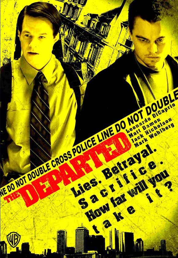 the departed poster font