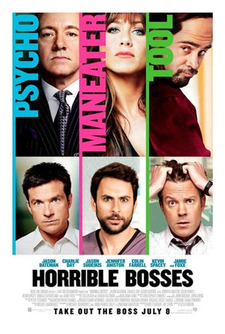 Horrible Bosses 11 x 17 Movie Poster - Style B