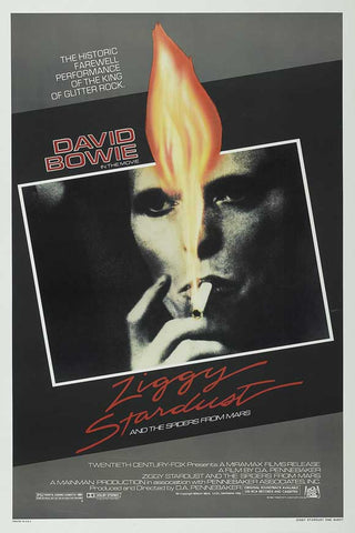 Ziggy Stardust and the Spiders from Mars 27 x 40 Movie Poster - Style A