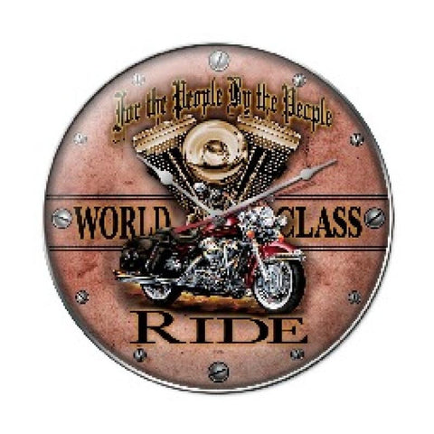 World Class Ride Metal Sign Wall Decor 14 x 14