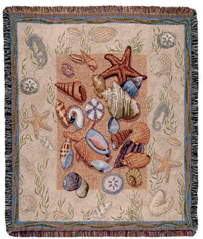 Tapestry - Seashell Collection Throw