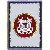 United States Coast Guard Logo Blanket