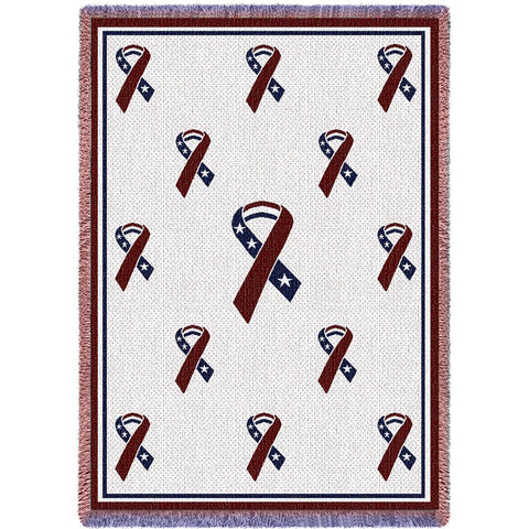 Patriotic Ribbon Blanket