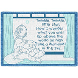 Twinkle Twinkle Blue Small Blanket