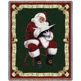 Santas Notes by Donald Zolan Blanket