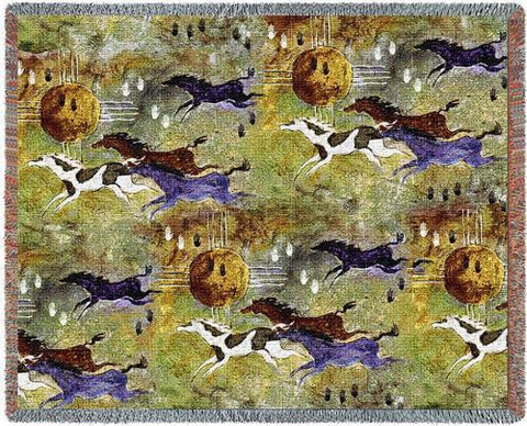 Horses of Zia Blanket