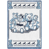 Bear Family Large Blanket