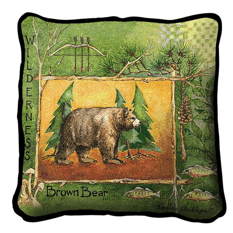 Brown Bear Pillow