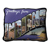 Greetings Indiana Pillow