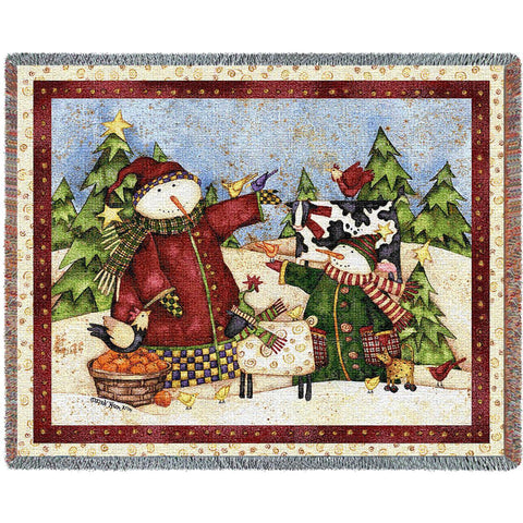 Magic Snowmen Blanket