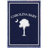 Carolina Baby Blue Small Blanket