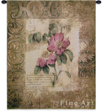 Blossoming Elegance III Small Wall Tapestry